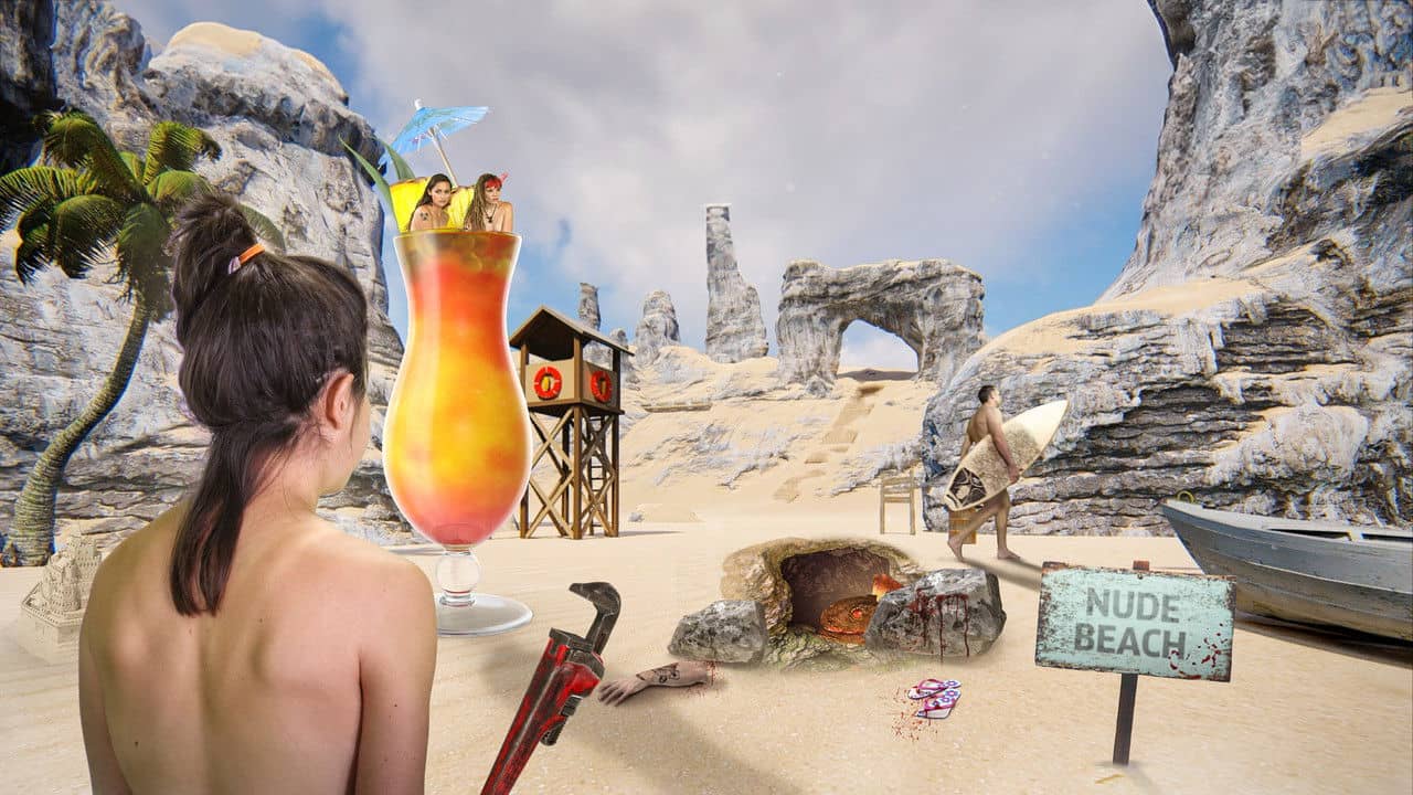 Mutants of Nature Cove backdrop