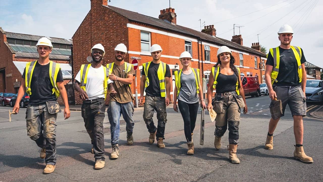 Brickies backdrop