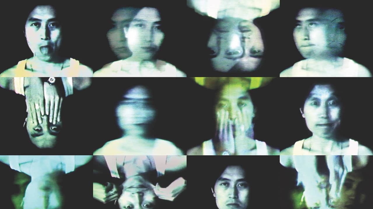 Face in Motion backdrop