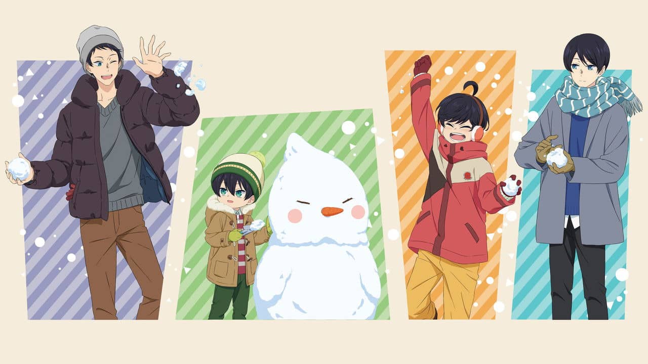 The Yuzuki Family's Four Sons backdrop