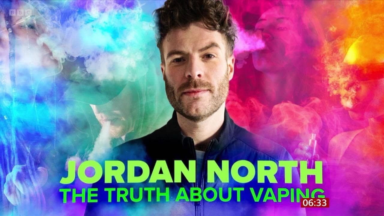 Jordan North: The Truth About Vaping backdrop