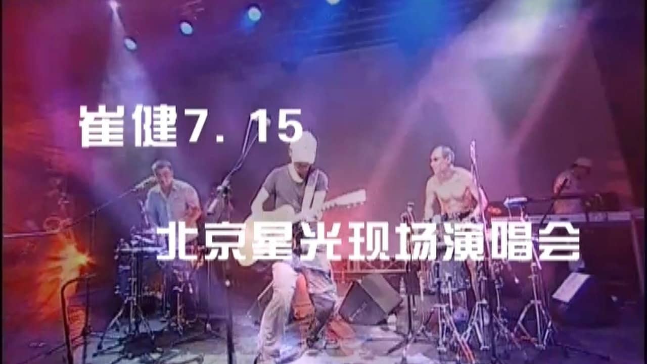 崔健2006北京不插电演唱会 backdrop