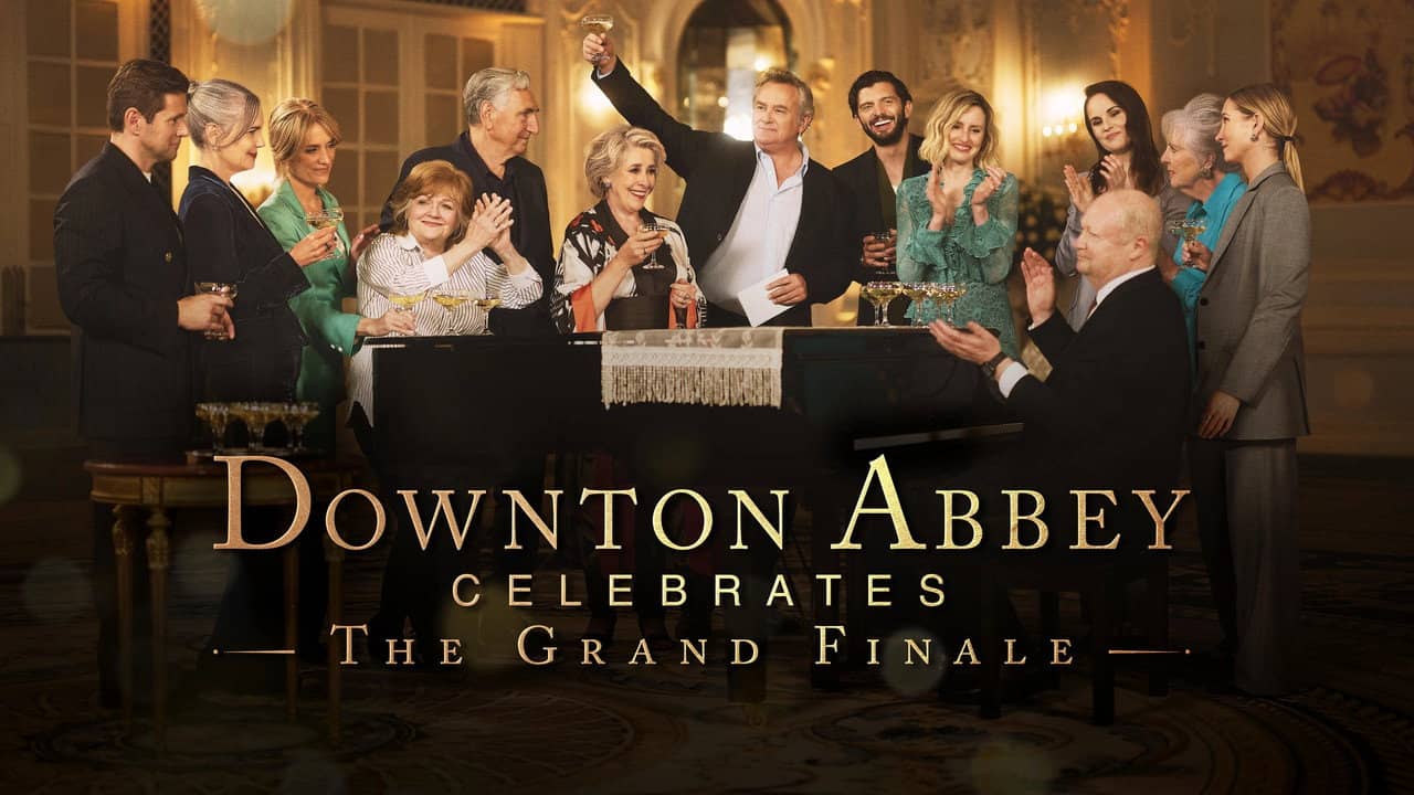 Downton Abbey Celebrates the Grand Finale backdrop