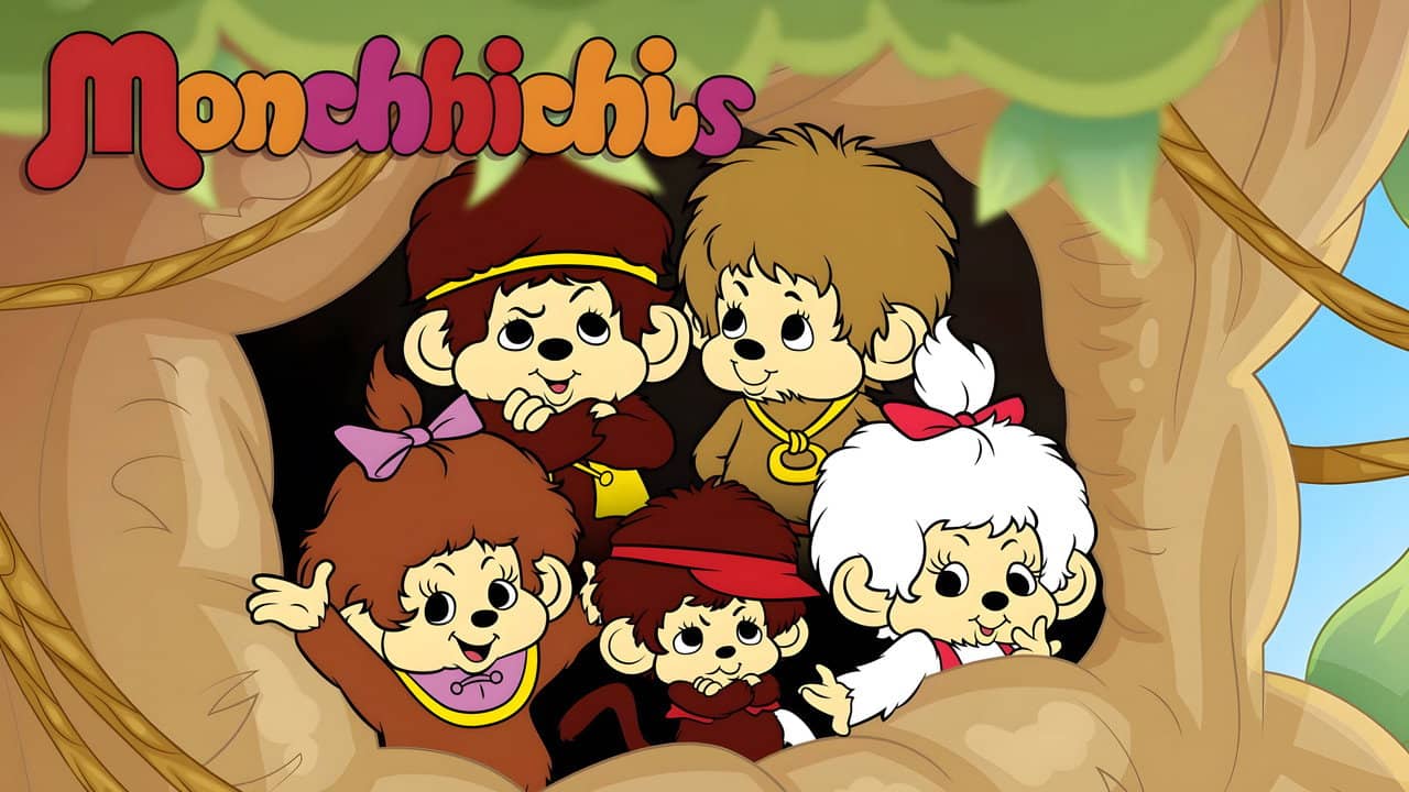 Monchhichis backdrop