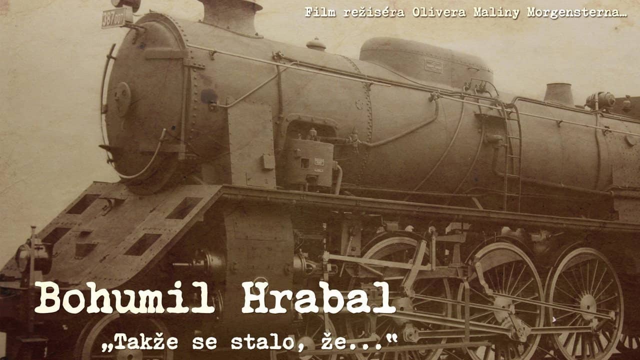 Bohumil Hrabal „Takže se stalo, že...“ backdrop