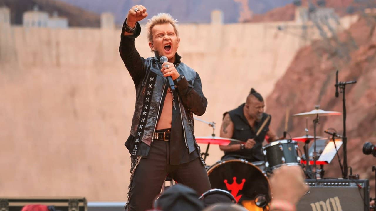 Billy Idol: State Line backdrop