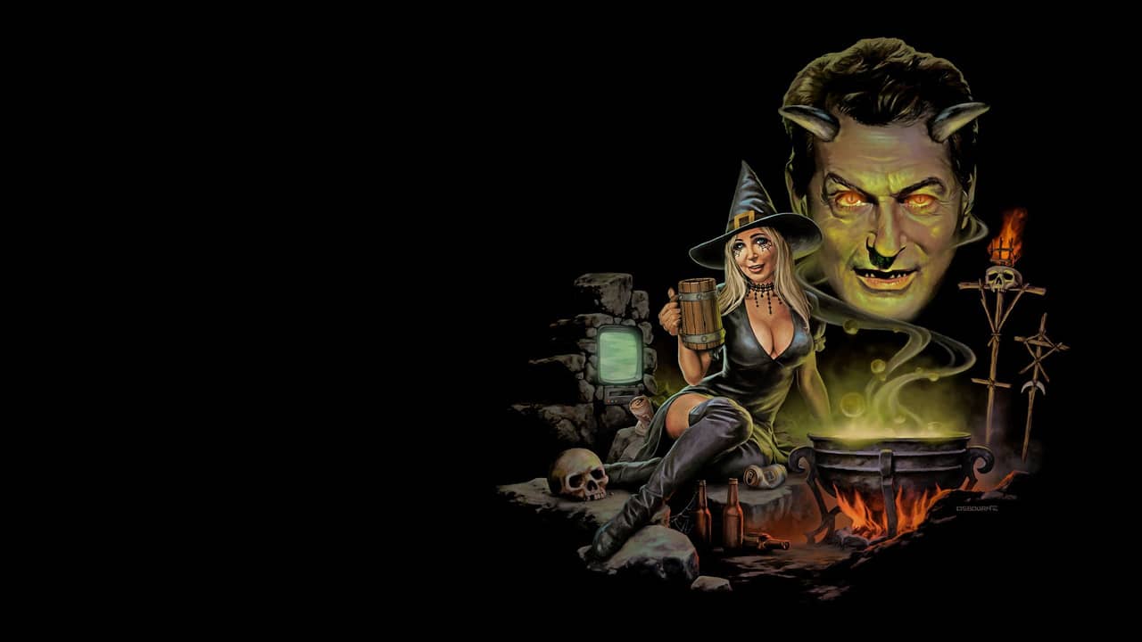 The Last Drive-In with Joe Bob Briggs:  Joe Bob's Wicked Witchy Wingding backdrop