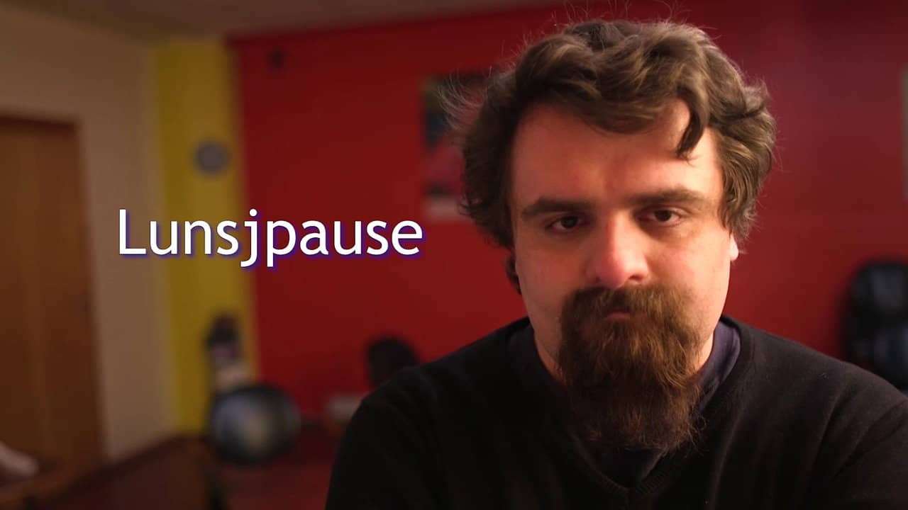 Lunsjpause backdrop