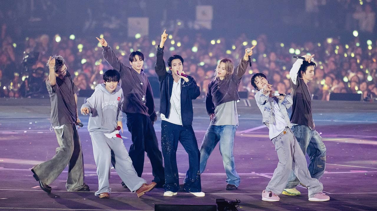 BTS World Tour ‘Arirang’ in Busan: Live Viewing backdrop