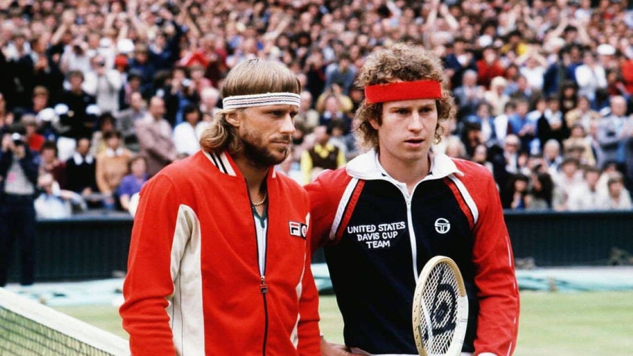 McEnroe/Borg: Fire & Ice backdrop