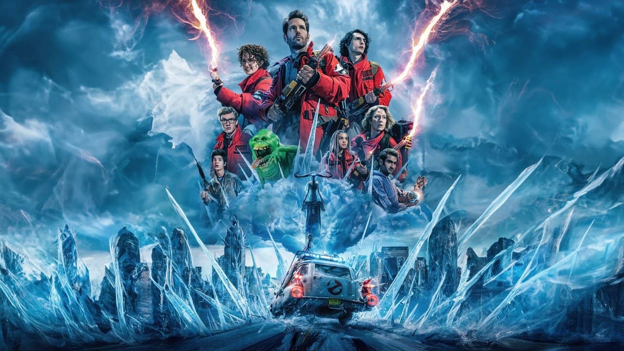 Ghostbusters: Frozen Empire backdrop