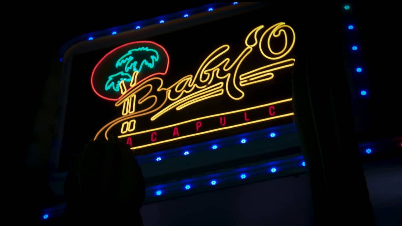 La noche eterna del Baby'O backdrop