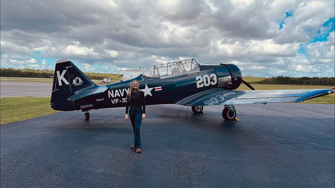 Airworthy backdrop