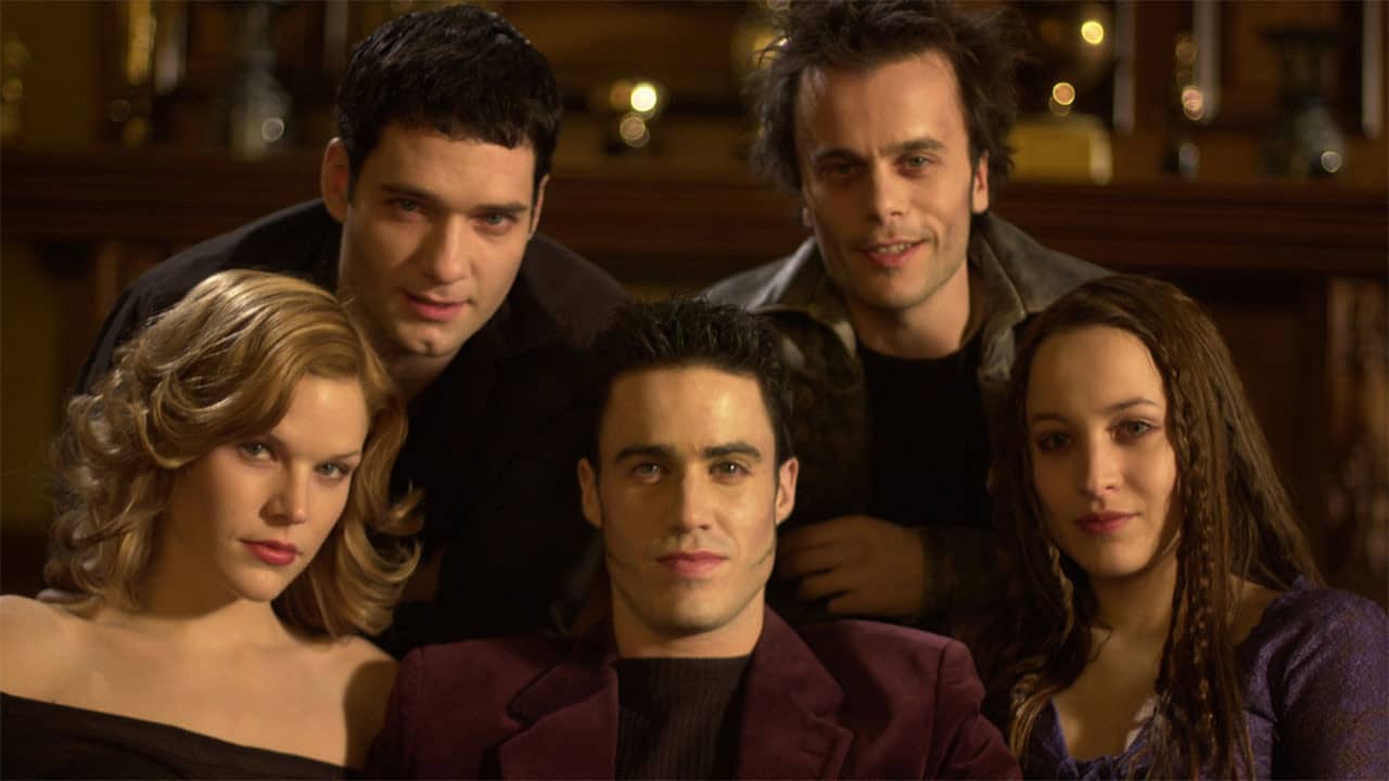 Vampire High backdrop