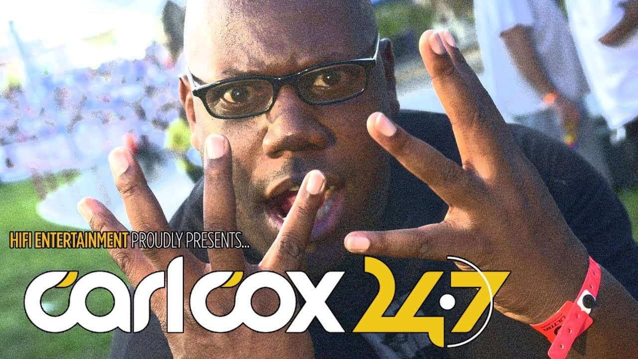 Carl Cox 24/7 backdrop