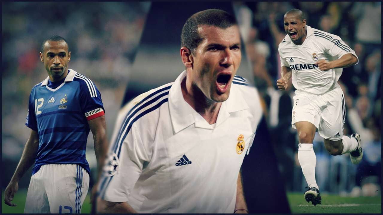 Zidane, une équipe de rêve backdrop