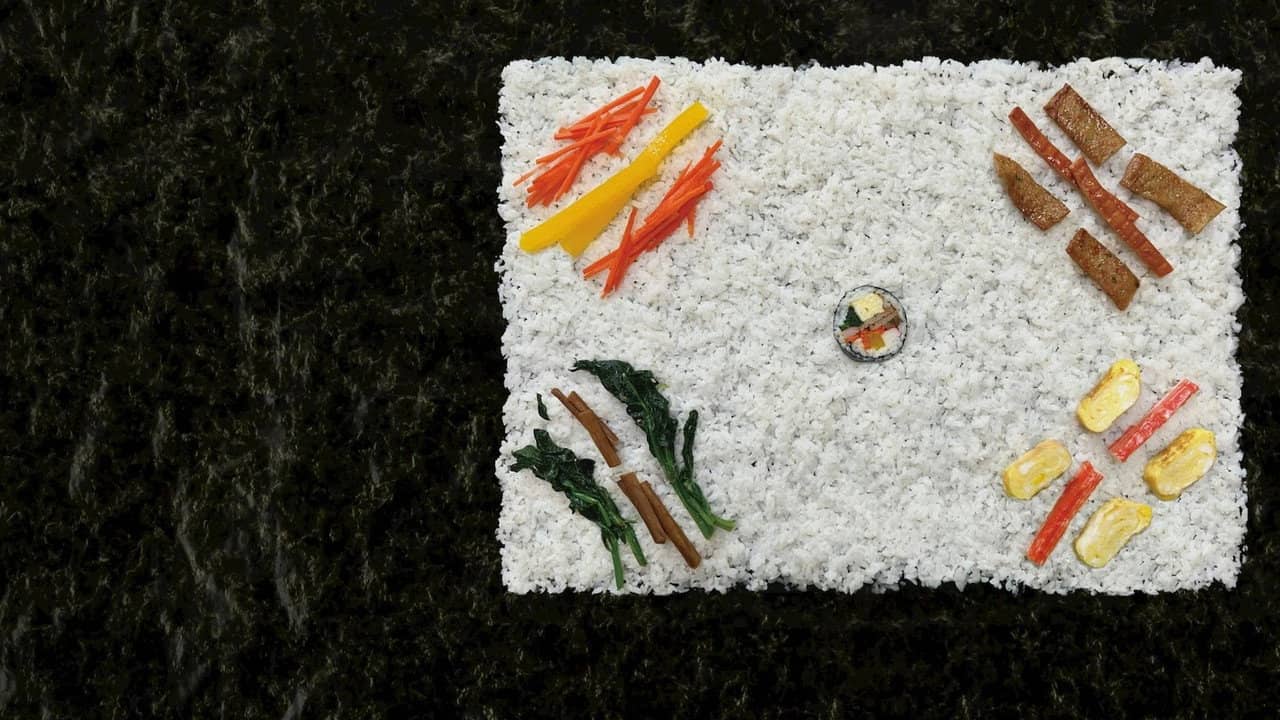 김밥의 천국 backdrop