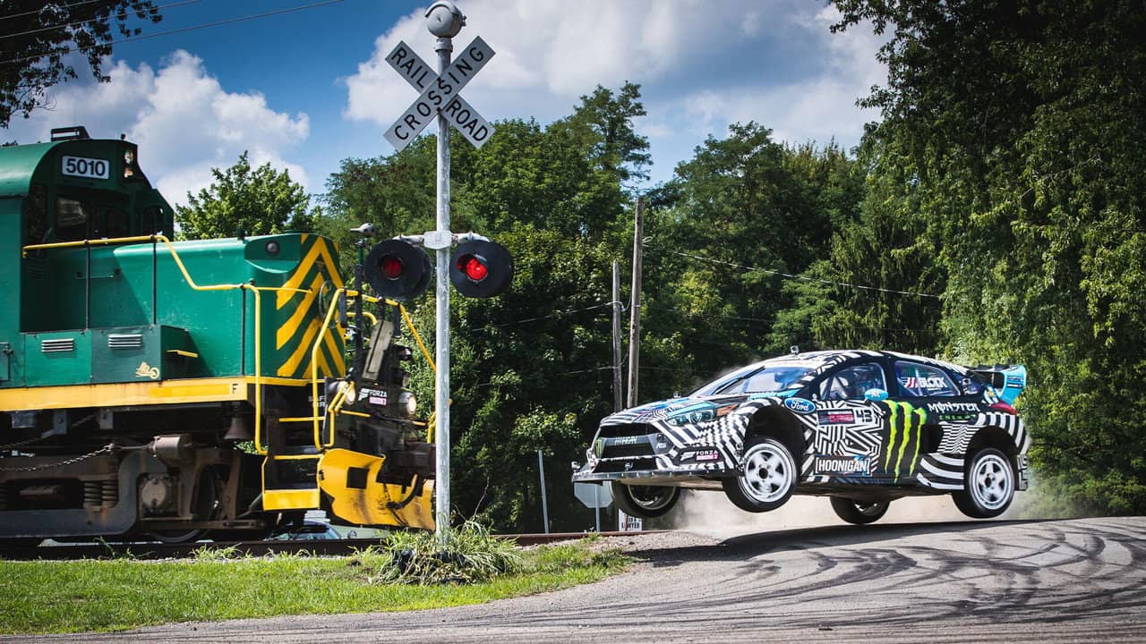 Gymkhana backdrop