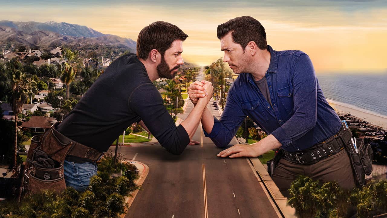 Brother vs. Brother backdrop