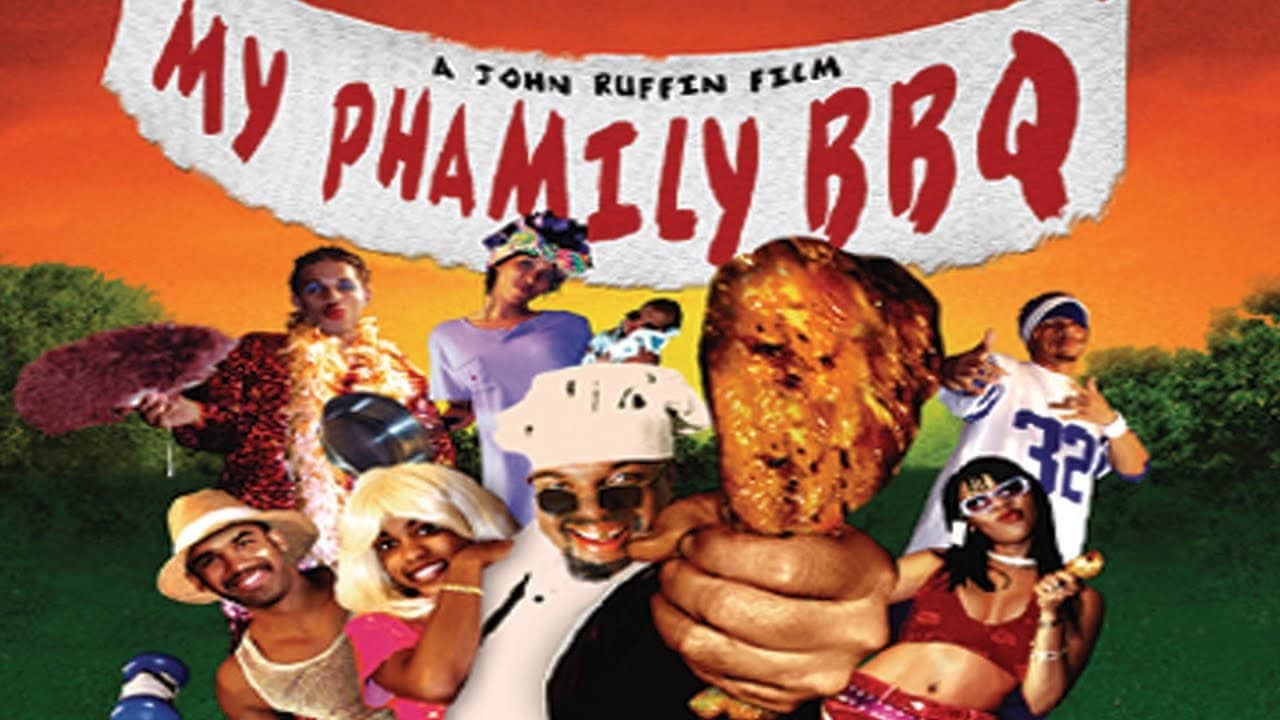 My Phamily BBQ backdrop