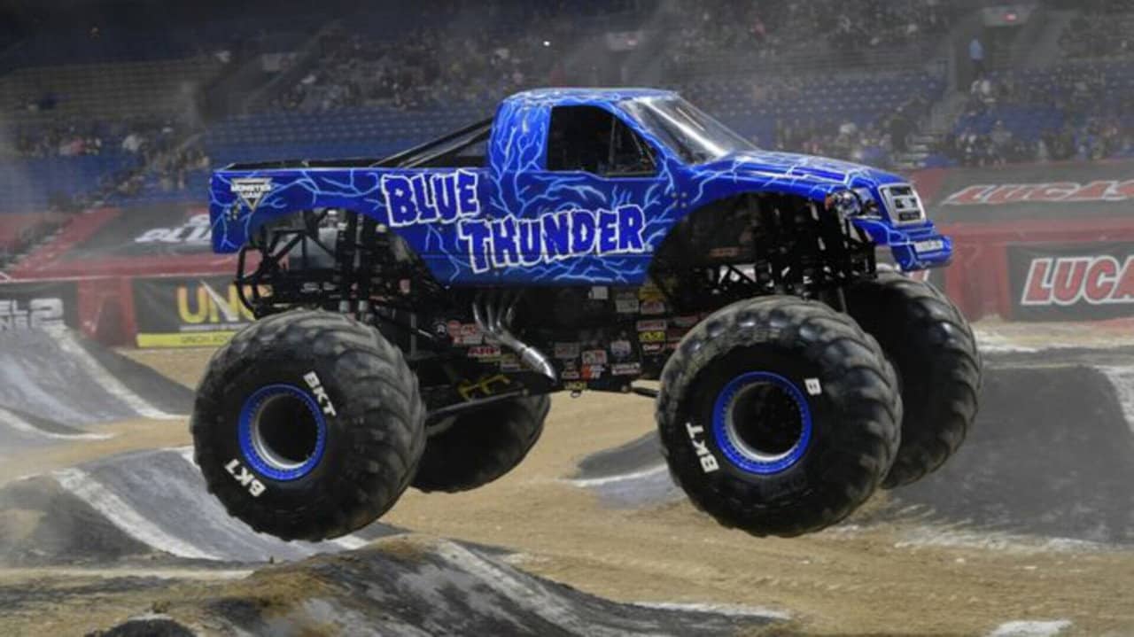 Monster Jam backdrop