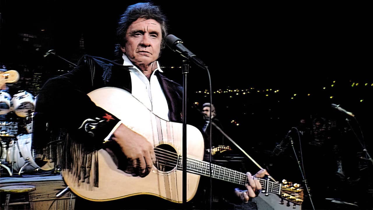 Johnny Cash: Live from Austin, TX backdrop