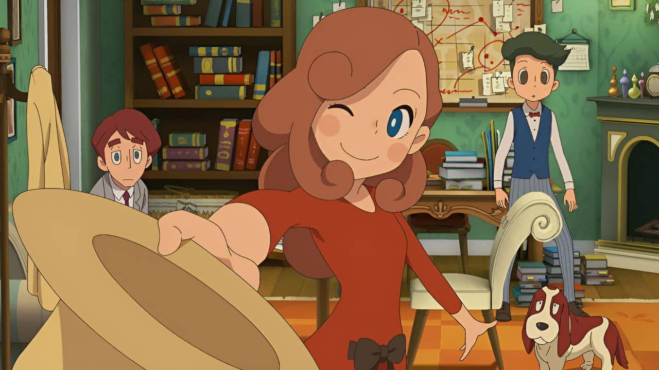 Layton Mystery Detective Agency: Kat's Mystery‑Solving Files backdrop