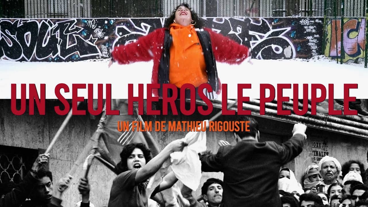 One hero, the people backdrop