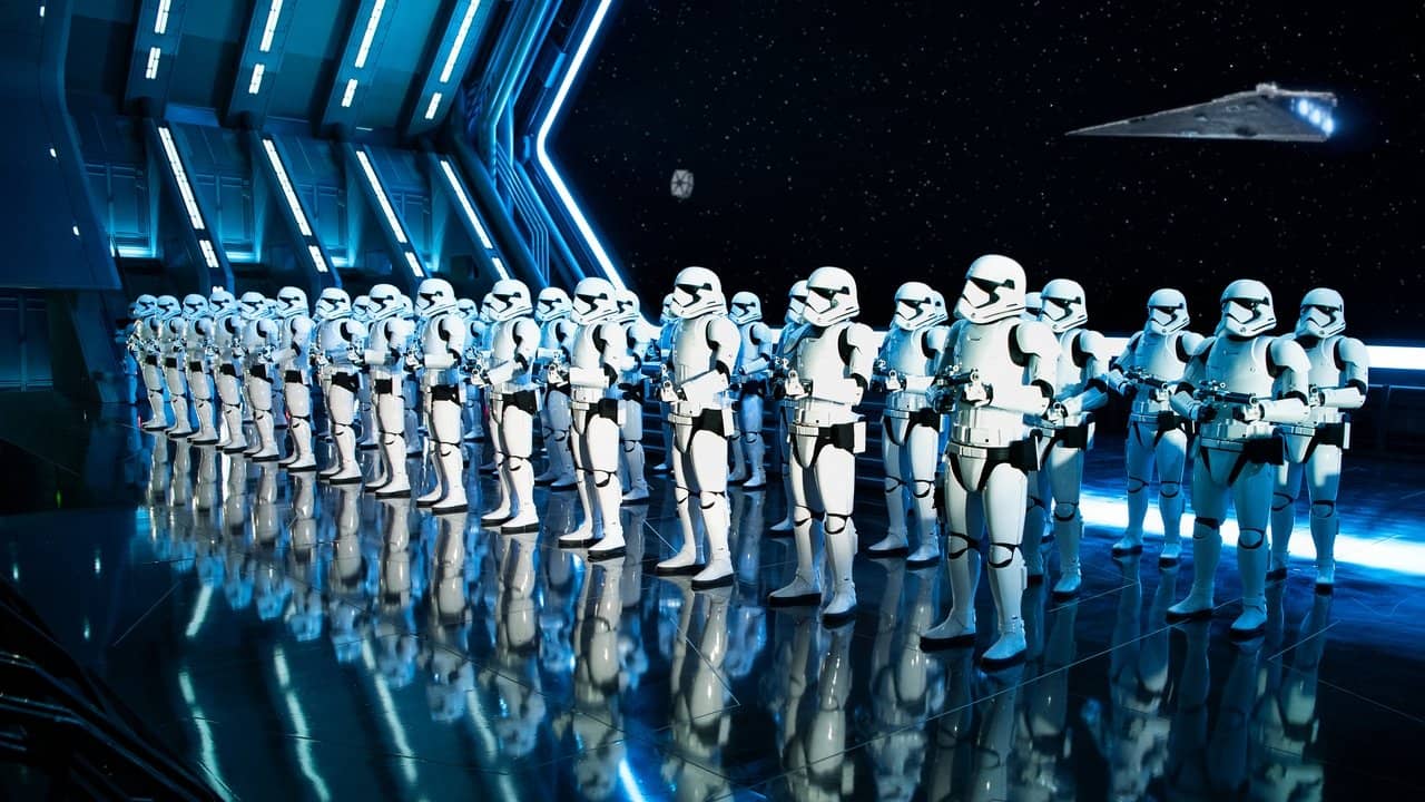 Star Wars: Rise of the Resistance | Disneyland Resort backdrop