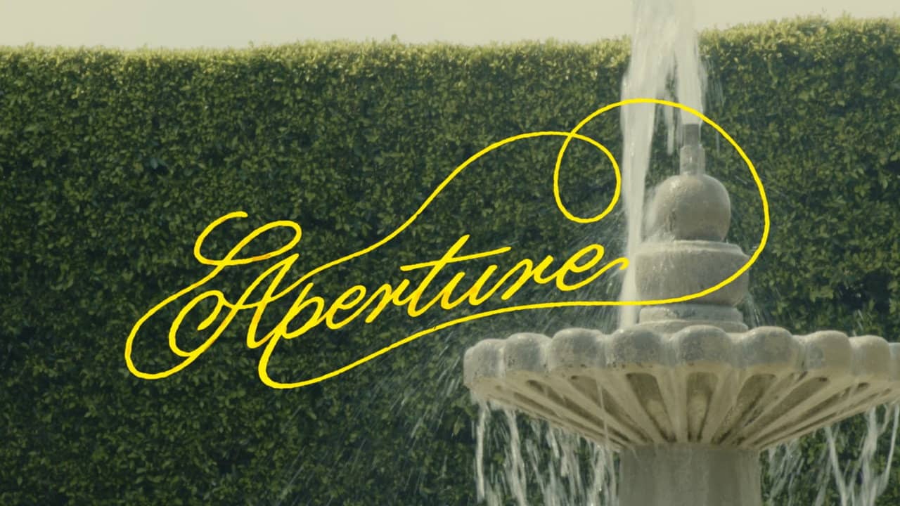 Aperture backdrop