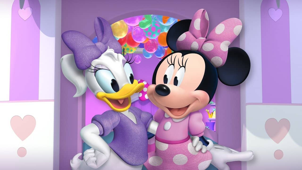 Minnie's Bow-Toons backdrop
