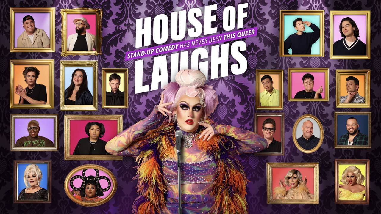 House of Laughs backdrop