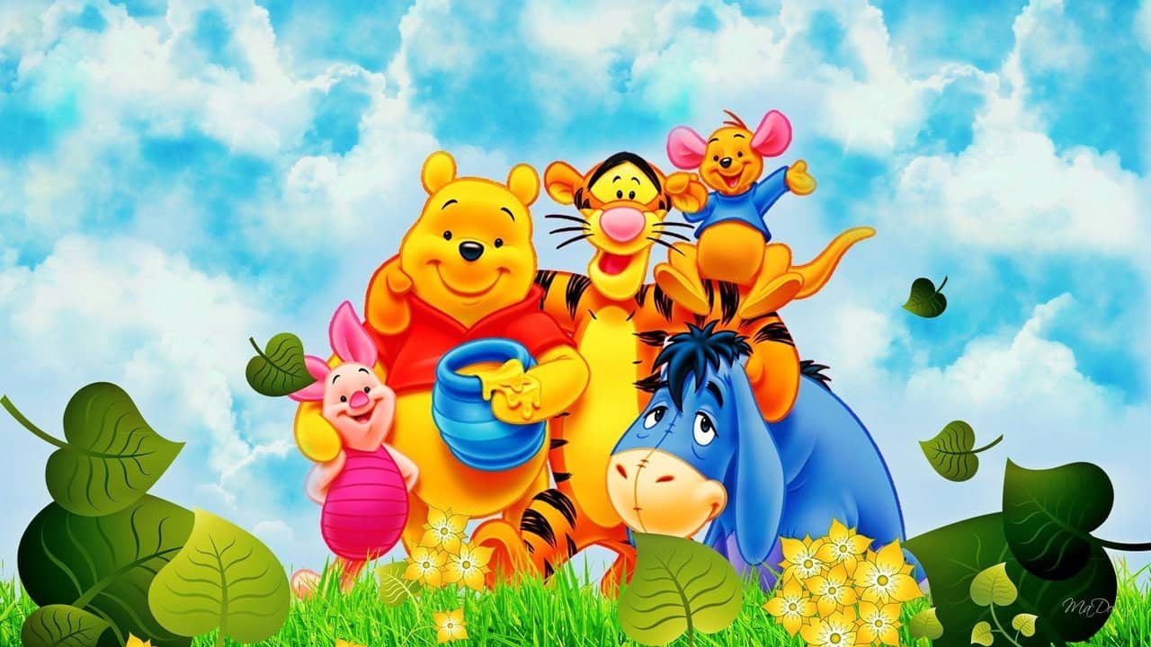 The Magical World of Winnie the Pooh: Share Your World backdrop