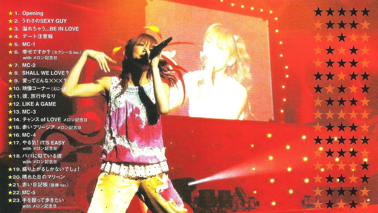 Goto Maki 2003 Spring First Concert Tour ~Go! Makking GOLD~ backdrop