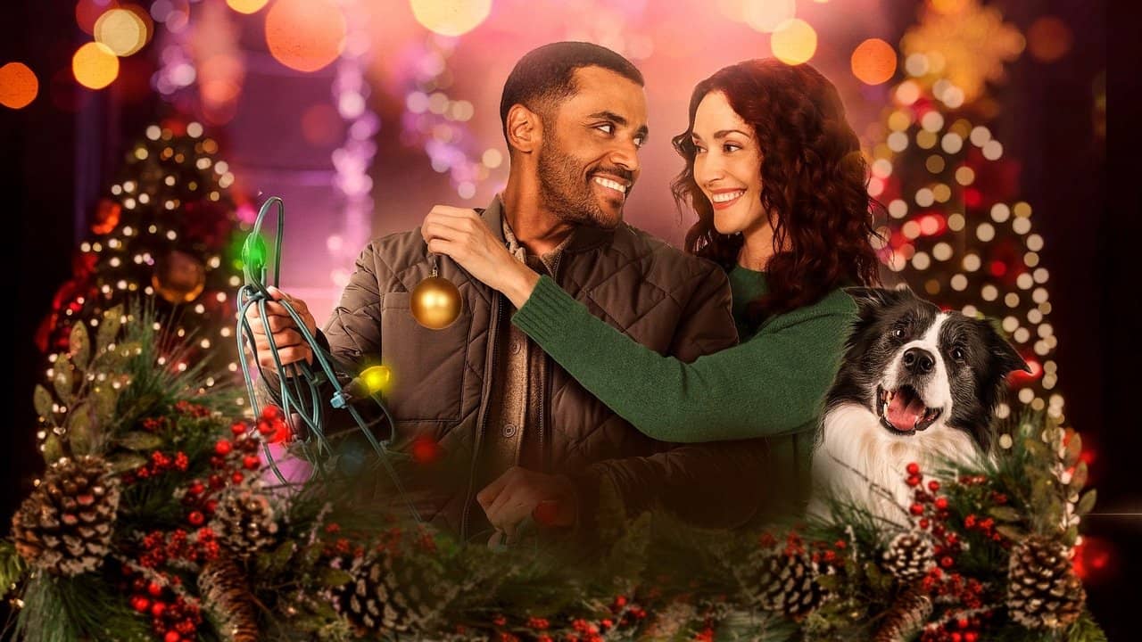 The Christmas Checklist backdrop
