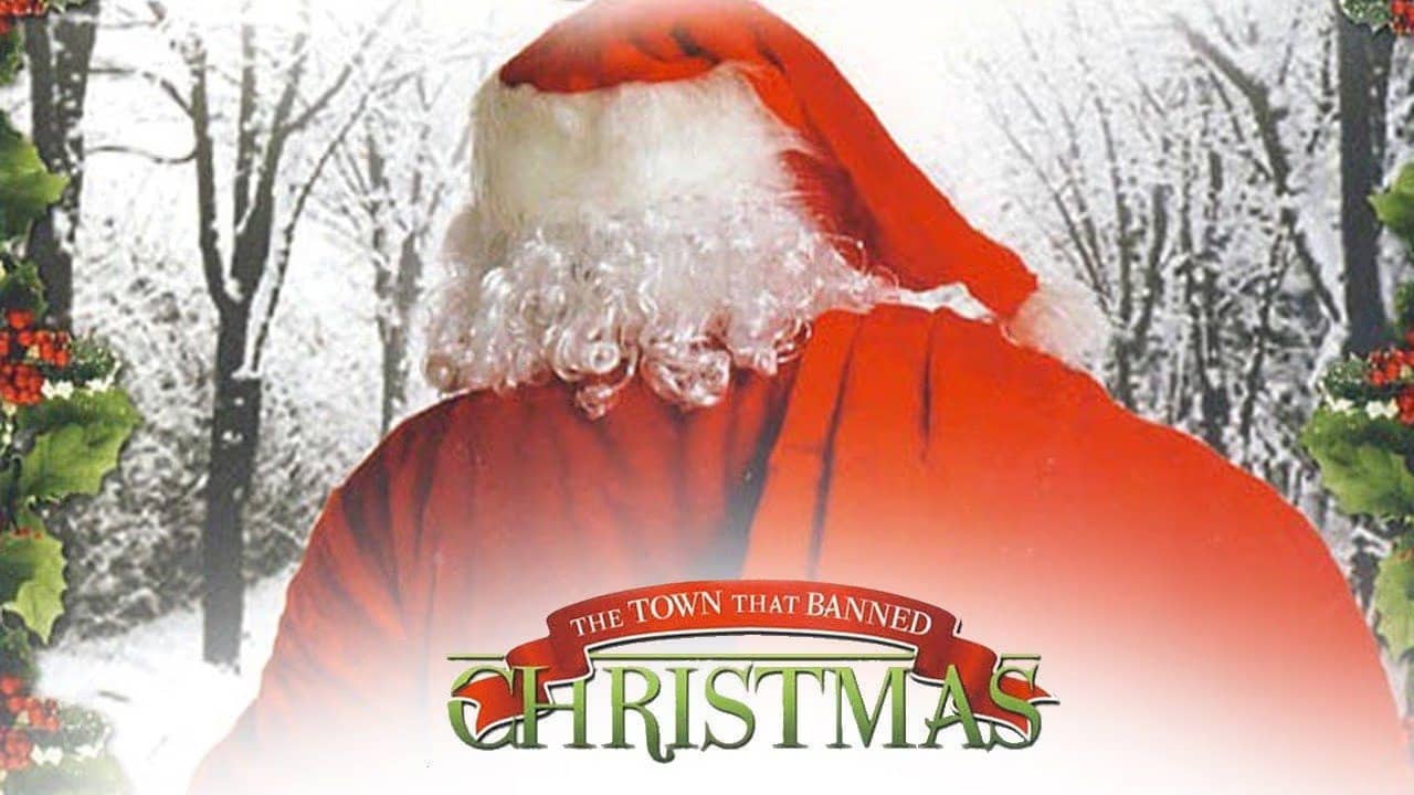 The Town That Banned Christmas backdrop