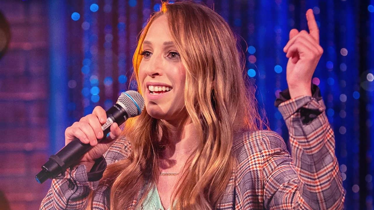 Myka Fox: My Joke, My Choice backdrop