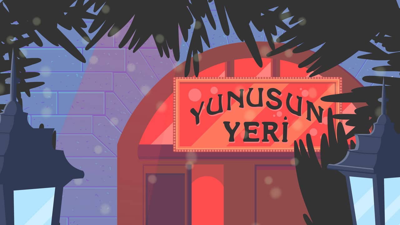 Yunus's Room backdrop