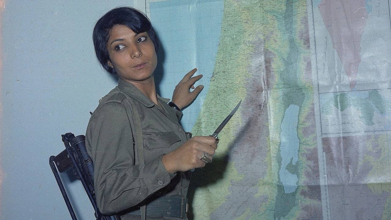 Leila Khaled: Hijacker backdrop