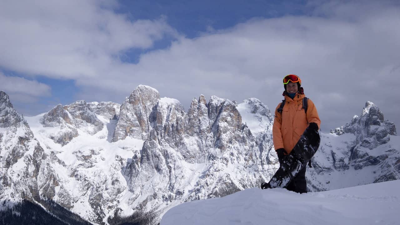 Alpami nejen za sněhem backdrop