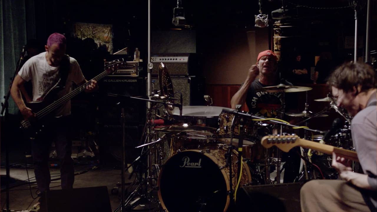 Red Hot Chili Peppers: Live from the Basement backdrop