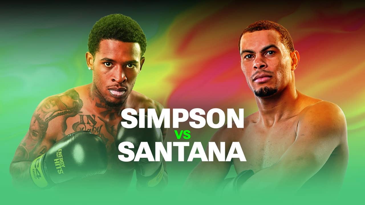 Lorenzo Simpson vs. Raiko Santana backdrop