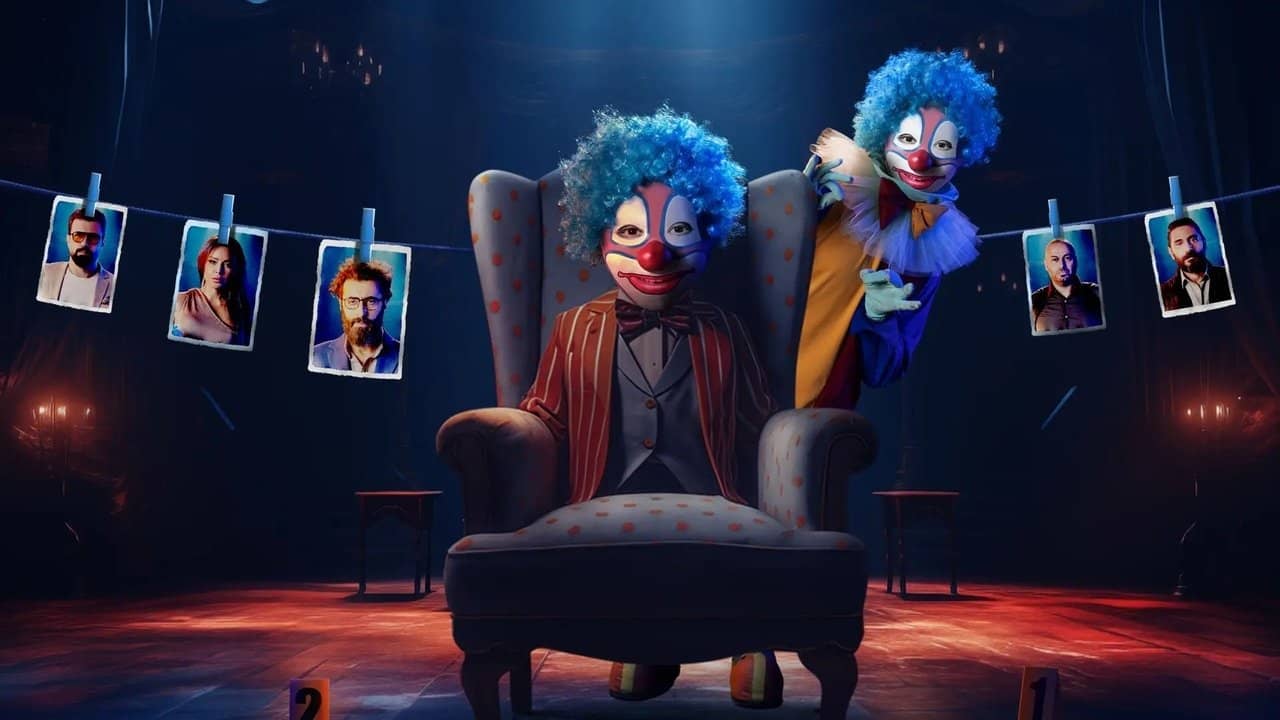 The Clown backdrop