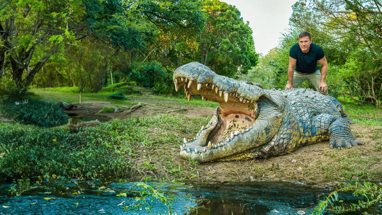 Killer Crocs with Steve Backshall backdrop
