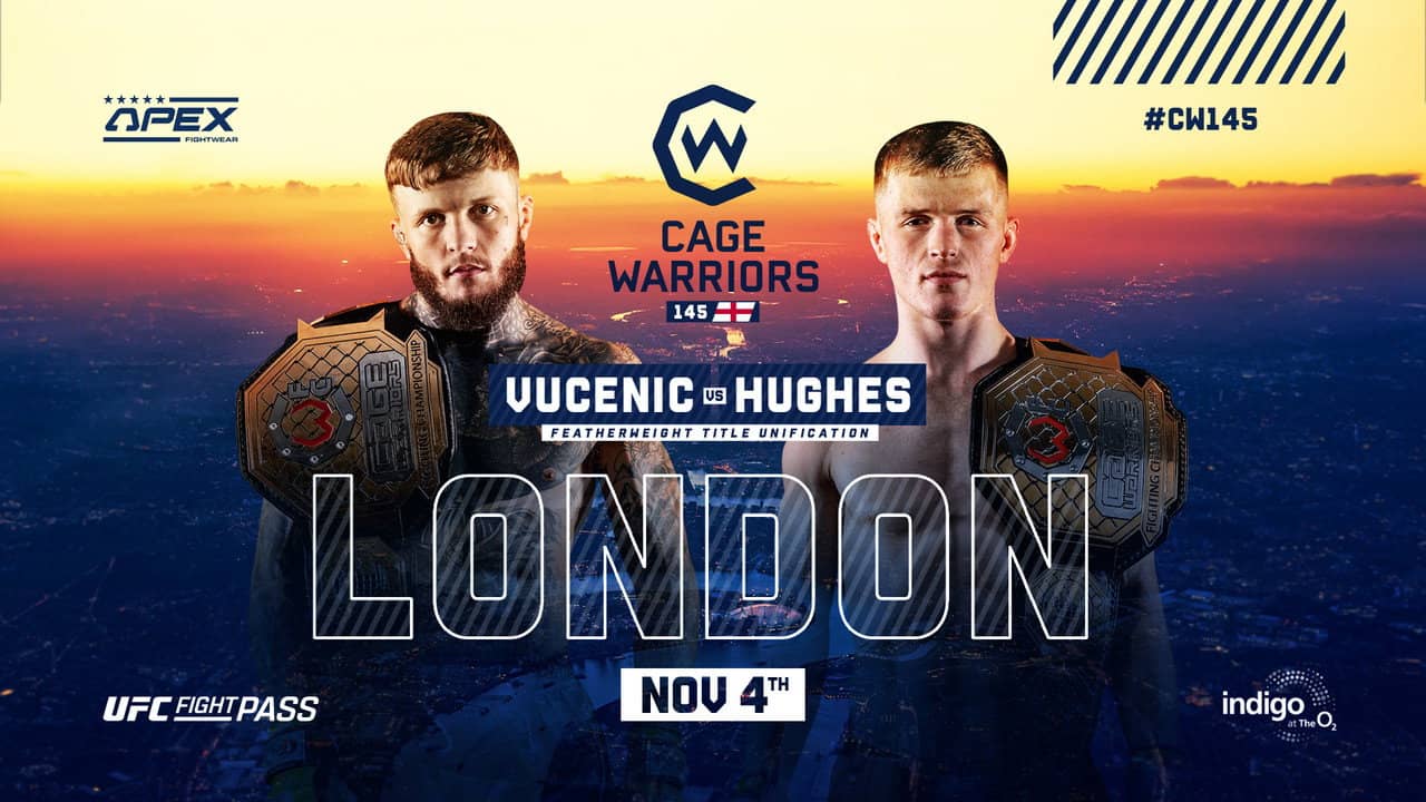 Cage Warriors 145: London backdrop