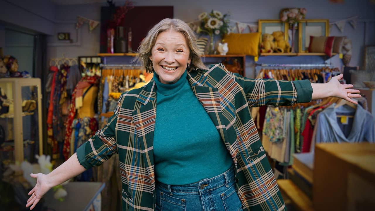 Shift the Thrift backdrop