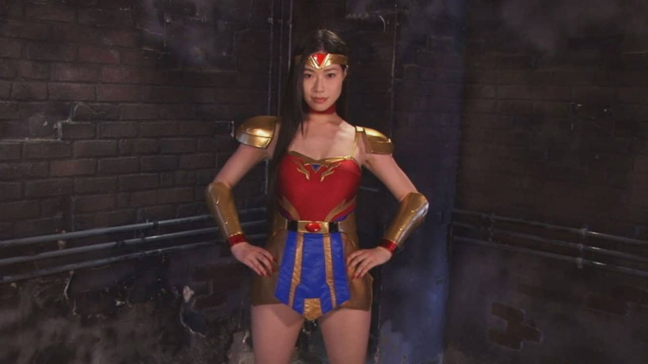 New Heroine in Danger!! 11 Red Goddess Wonder Freya backdrop