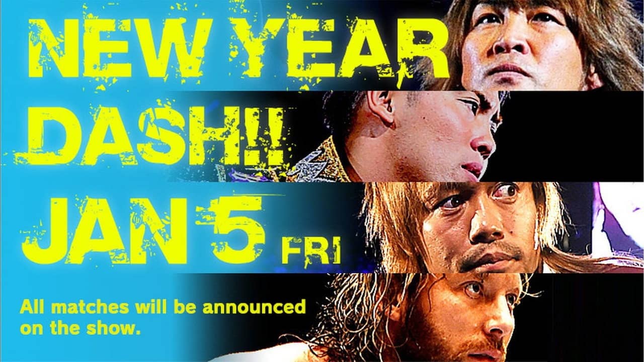 NJPW New Year Dash !! 2018 backdrop