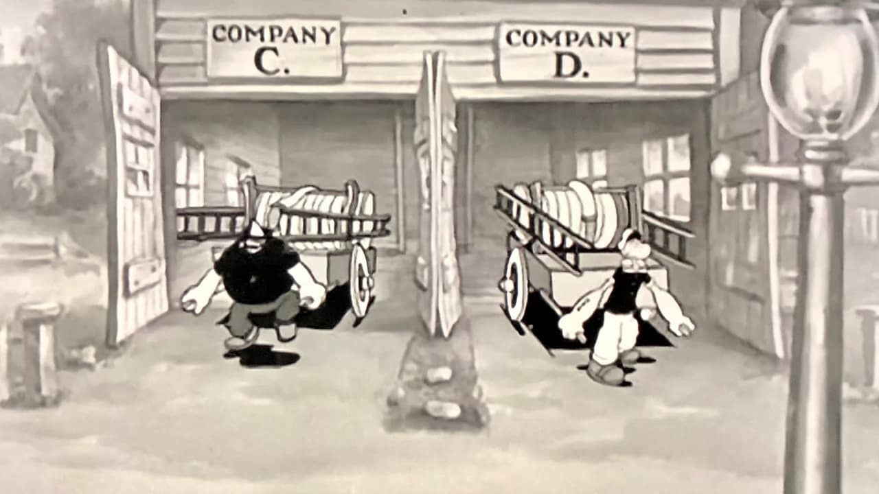 The Two-Alarm Fire backdrop