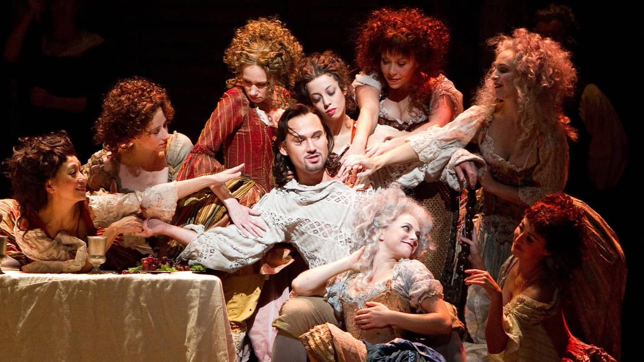 The Metropolitan Opera: Don Giovanni backdrop
